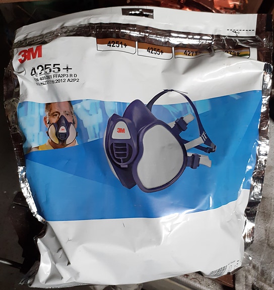Hengityssuojain 3M 4255+