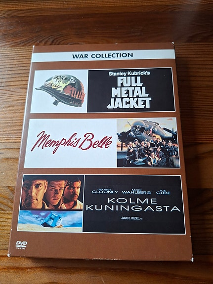 Warner War Collection DVD-boksi