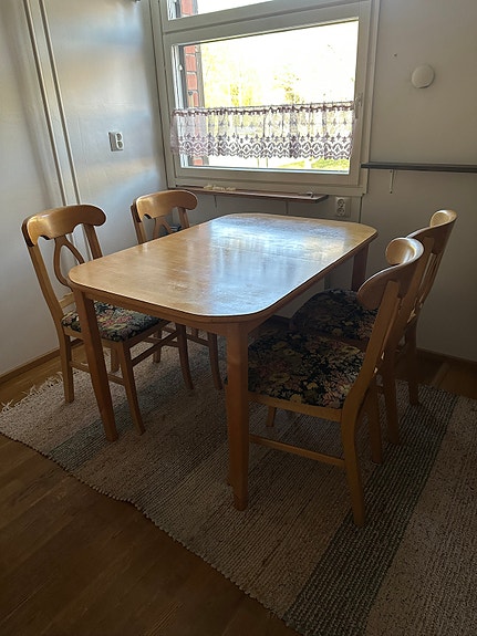 Keittiön ruokailuryhmä