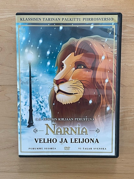 Narnia Velho ja leijona DVD