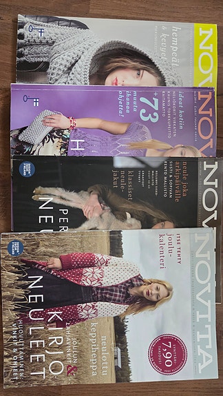 Novita neulelehdet 2014 (4 kpl)