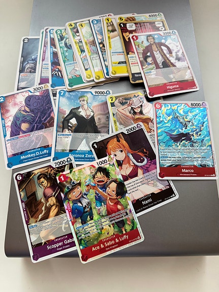 One Piece kortteja