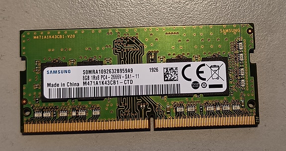 8GB DDR4 SODIMM muistikampa