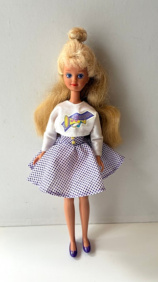 Barbie Skipper  Cool Tops nukke (1989)