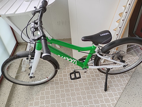 Woom lasten polkupyörä 20" vihreä