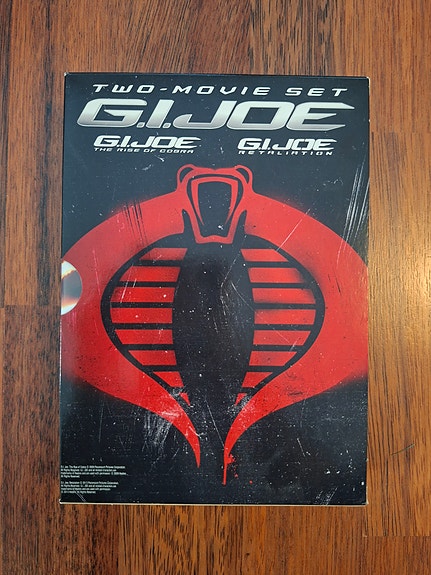 G.I. Joe elokuva-DVD:t 2-movie set