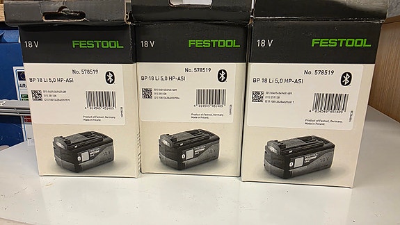 Festool BP 18 Li 5,0 HP-ASI 18V akku