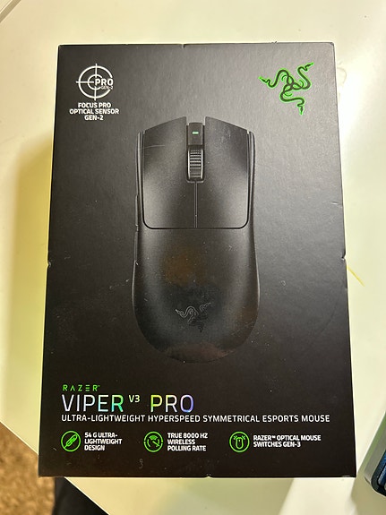 Razer Viper V3 Pro langaton pelihiiri musta