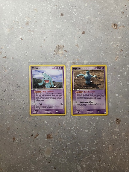 Wynaut x 2 - Pokemon, EX Power Keepers & EX Legend Maker