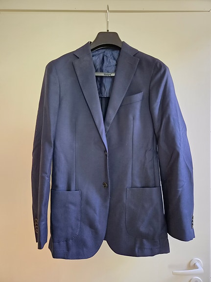 sininen schoffa pikkutakki koko S/M (size 46)