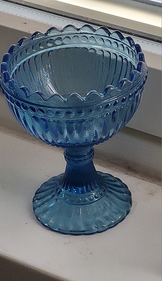 Iittala/ Marimekko pieni sininen mariskooli