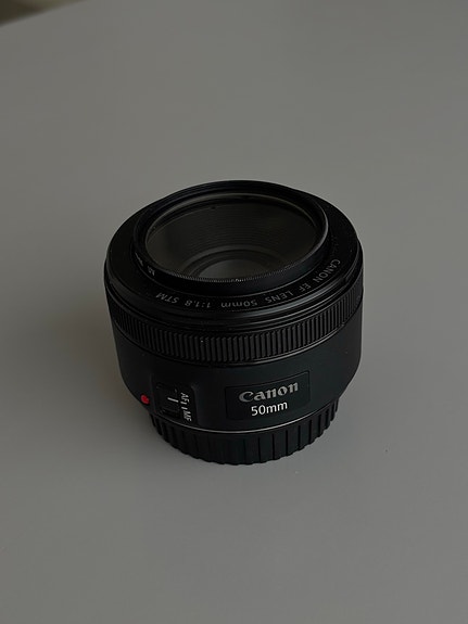 Canon 50mmSTM objektiivi