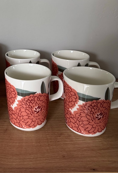 Uudet Marimekko Primavera mukit 4kpl