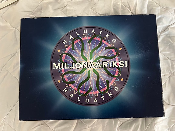 Haluatko miljonääriksi -lautapeli suomeksi
