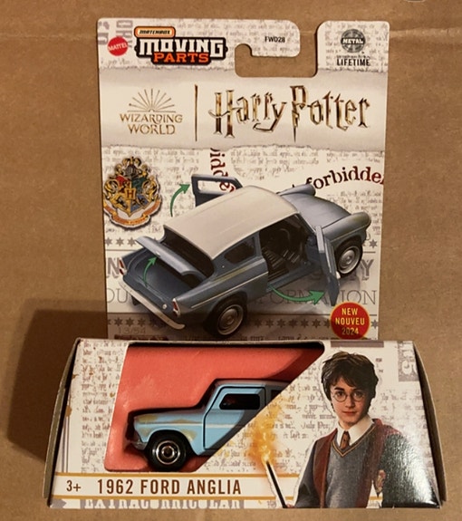 Matchbox Harry Potter Wizarding World Moving parts 62 Ford Anglia