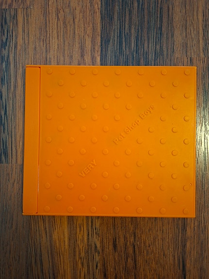Pet Shop Boys Very CD-albumi oranssi