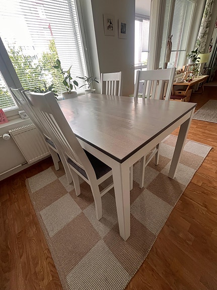 4 hengen ruokailuryhmä