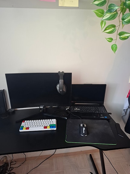 Asus pelikannettava ja kokonainen setup