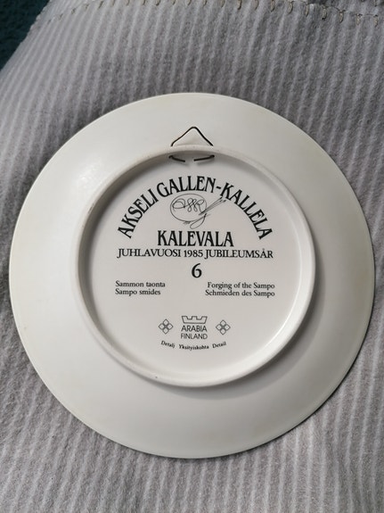 Sammon taonta, Kalevalan taulu.
