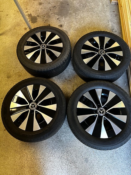 Mercedes-Benz alumiinivanteet renkailla (EQV/W447 V-sarja + Vito)