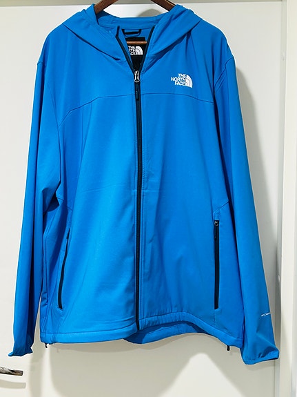 The North Face sininen ulkoilutakki koko XXL