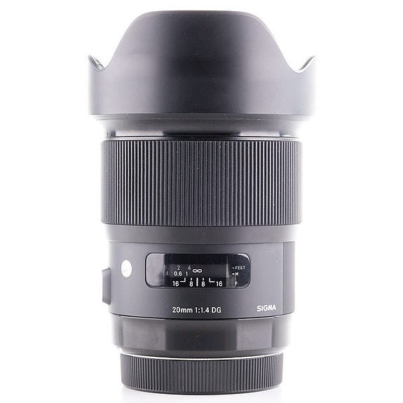 Sigma 20mm f/1.4 DG HSM Art -objektiivi (Canon EF) (käytetty)