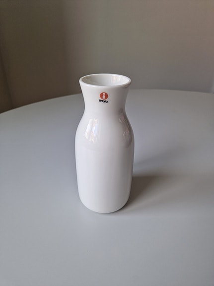 Iittala valkoinen kannu / kaadin