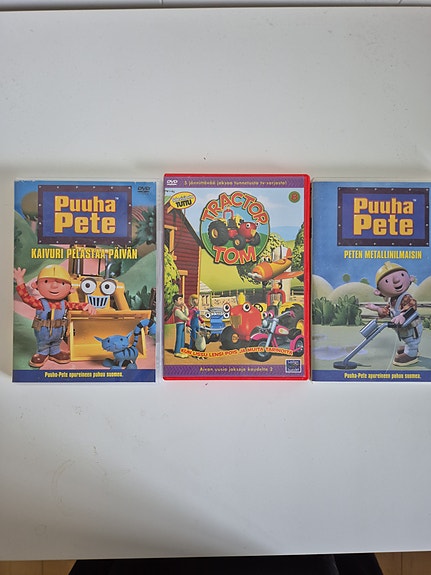 Puha Pete ja Tom Tractor lasten Dvd