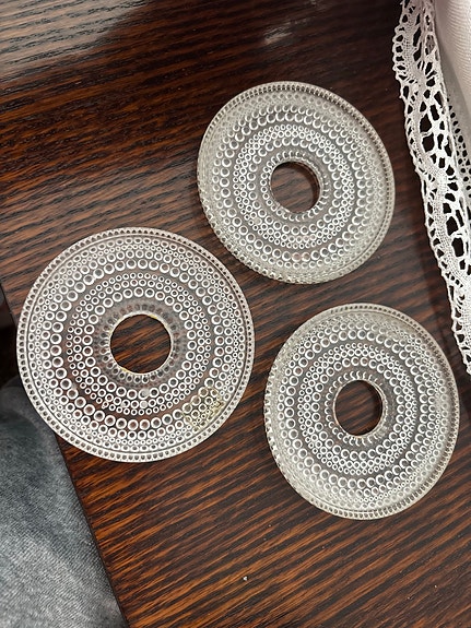 Iittala Kastehelmi kirkas kynttilämansetti