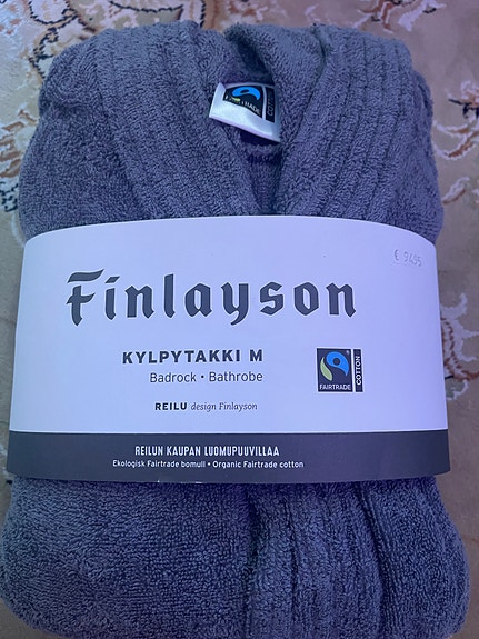 Finlayson kylpytakki M harmaa