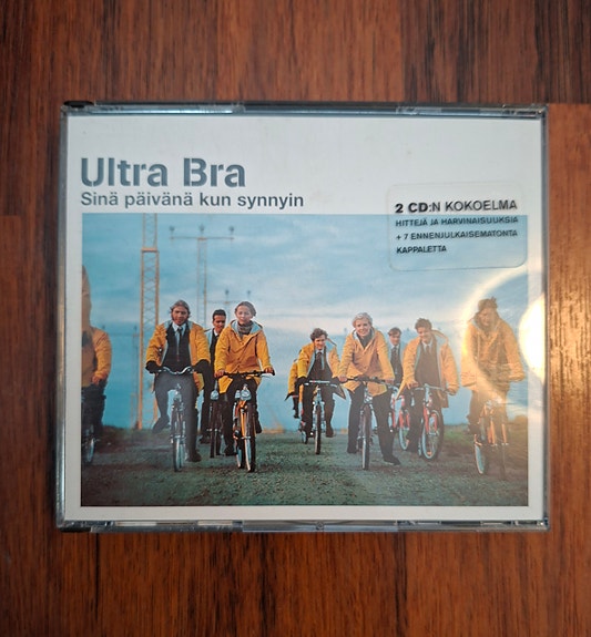 Ultra Bra Sinä päivänä kun synnyin 2CD albumi
