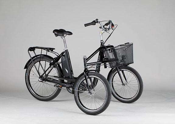 Helkama E-Trike 3sp - käytetty sähköpyörä 140-200 cm ajajalle