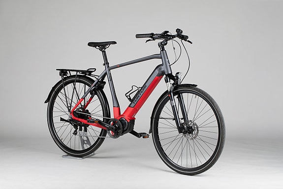 Tunturi E-hybrid Di2 - käytetty sähköpyörä 180-190 cm ajajalle