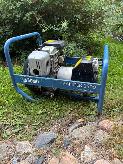 SDMO Ranger 2500 SO aggregaatti Honda-moottorilla