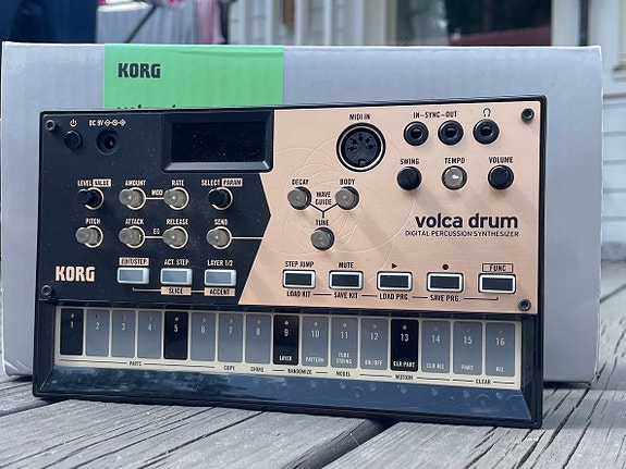 Korg Volca-Drum Percussion Synth Rumpukone