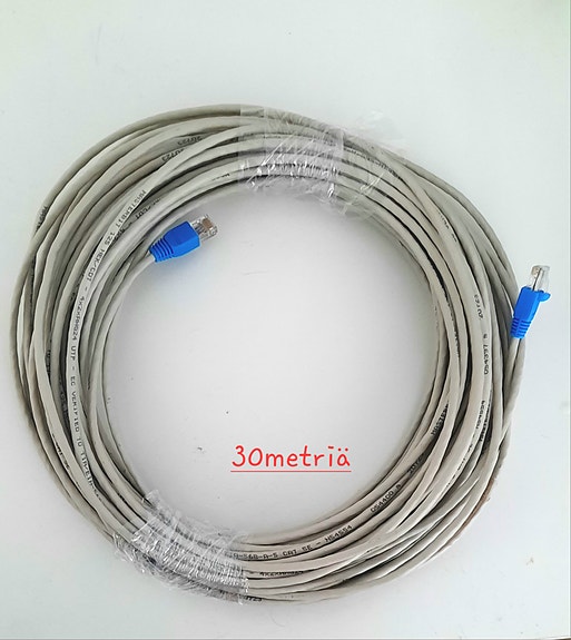 RJ45-verkkokaapeli 30m cat5e