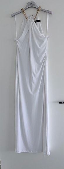 Upea Ralph Lauren pitkä valkoinen mekko