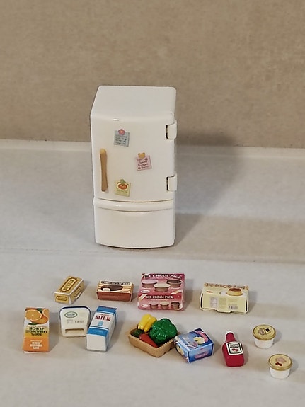 Sylvanian families keittiö ja WC tarvikkeita