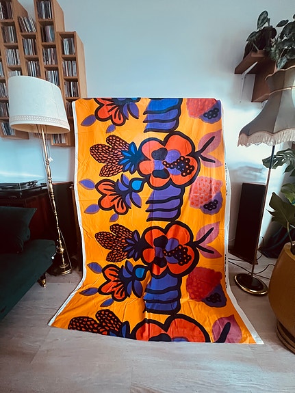 Marimekko Maija Isola Oona 1969 verho