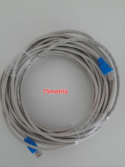 RJ45-verkkokaapeli 15m cat5e
