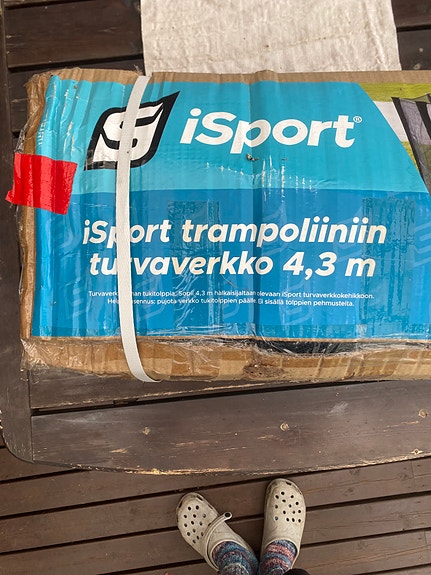 Trampoliinin turvaverkko 4,3m