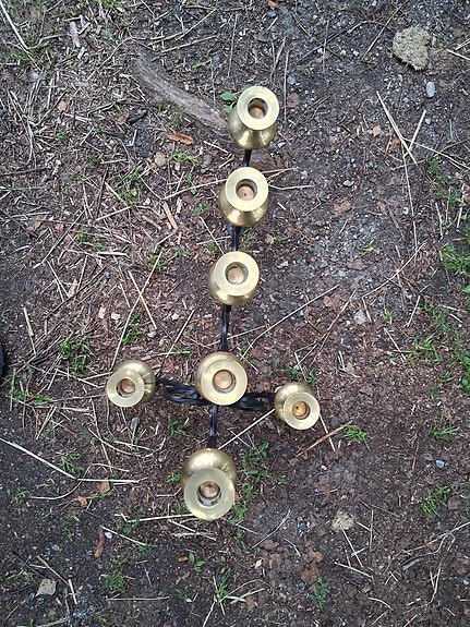 Takorautainen kynttelikkö