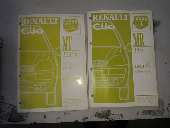 Korjaamokirja Renault Clio II moottori