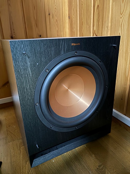 Klipsch SPL-100CE subwoofer, musta
