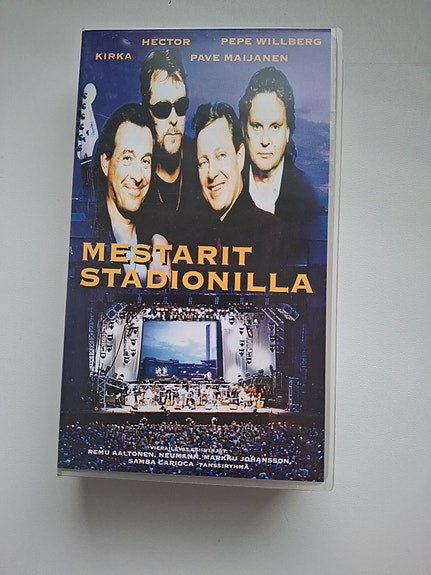 Mestarit Stadionilla VHS-konserttivideo
