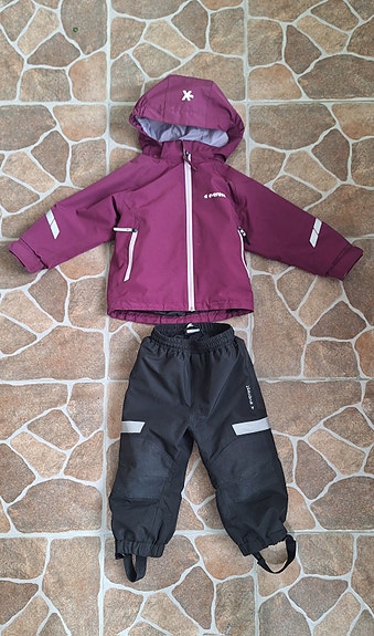 Välikausitakki ja -housut 86/92cm
