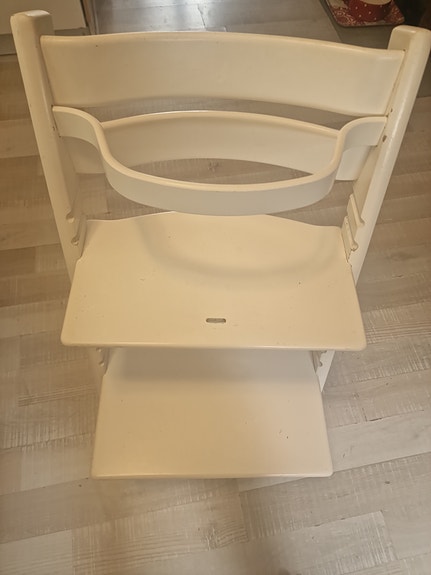 Stokke Tripp Trapp -syöttötuoli, valkoinen (valmistettu ennen 2003)