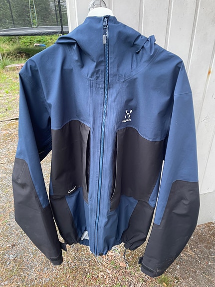 Haglöfs kuoritakki XL sininen miesten