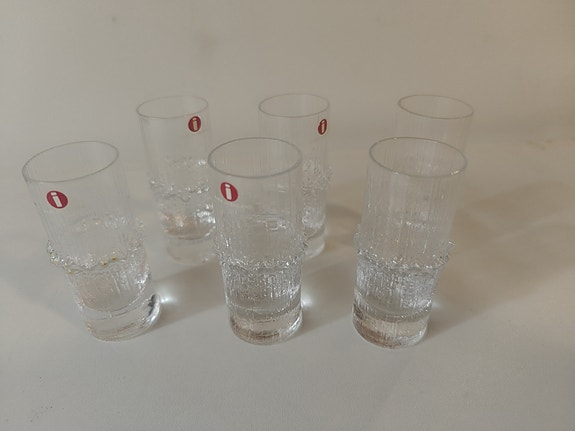 Iittala Niva snapsilasit 6 kpl