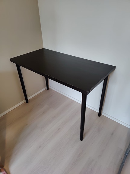 Työpöytä Säädettävät jalat Ikea Linnmon